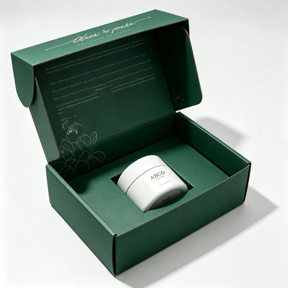 Airplane Shape Corrugated Board Cosmetic Packaging Box