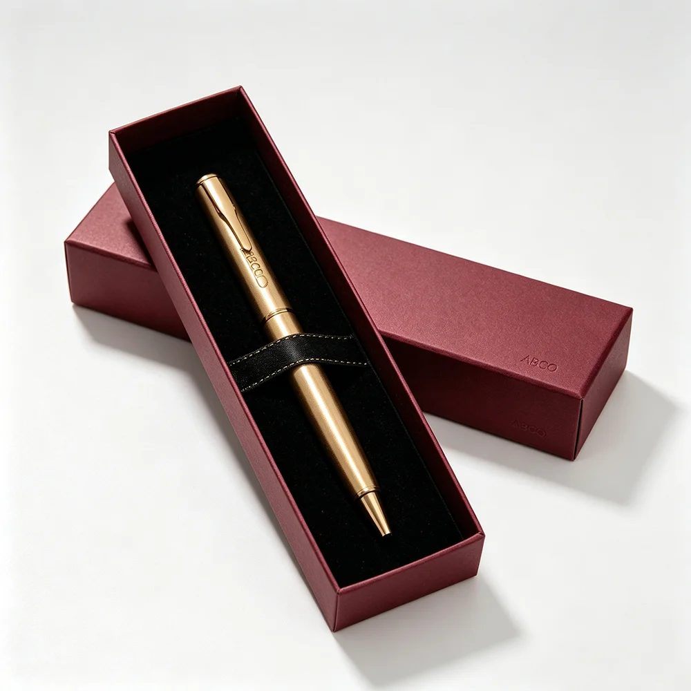 Custom Lid And Base Pen Gift Box