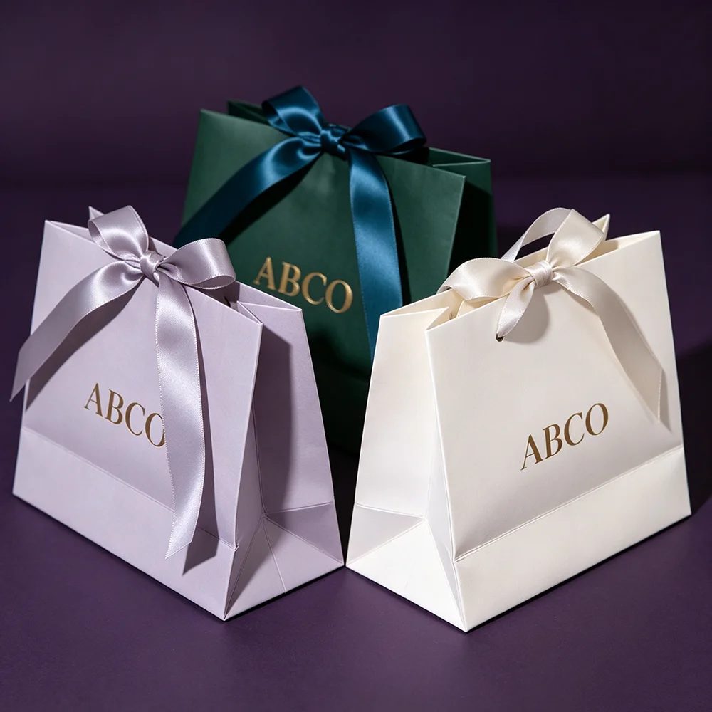 Luxury Logo Shopping Gift Paper Bag
