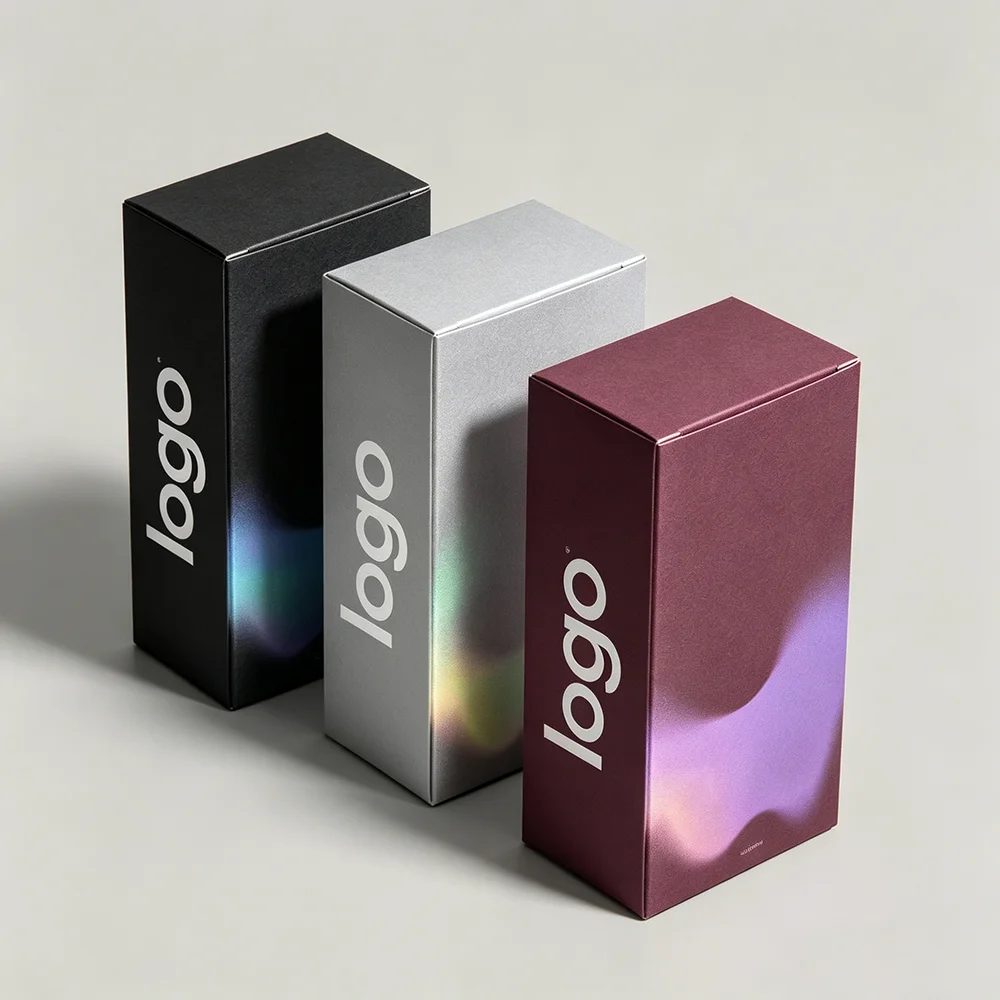 Custom Folding Cosmetics Essential Oils Candle Jars Packaging Gift Box