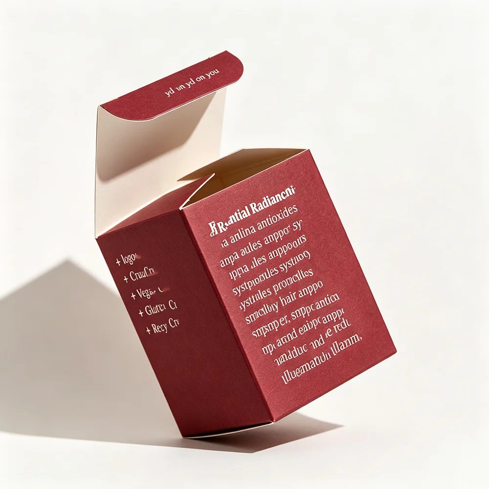 Custom Handmade Cosmetic Cream Gift Box