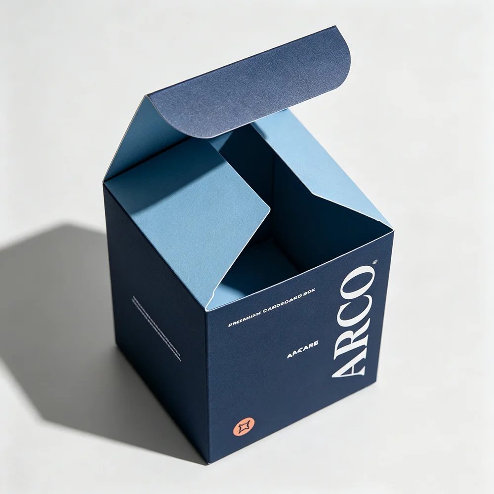 Custom Cosmetic Cream Cardboard Paper Box Packaging