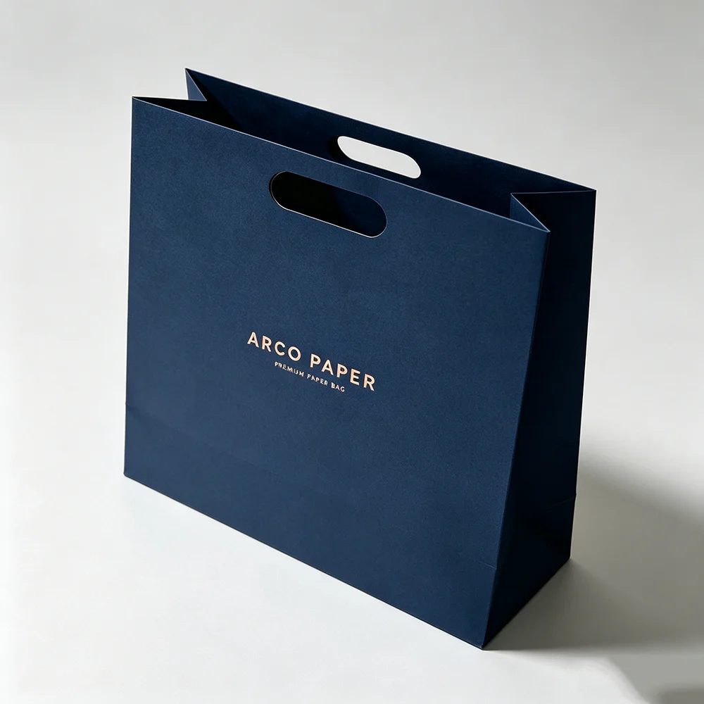 Print Kraft Paper Shopping Bags