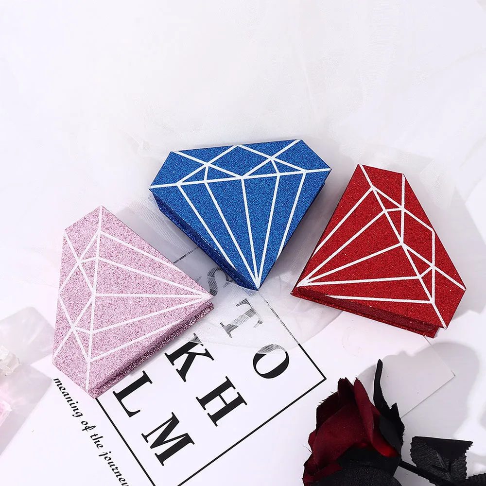 Customizable Private Label Lash Boxes Rigid Paper Recycled Embossing Packaging