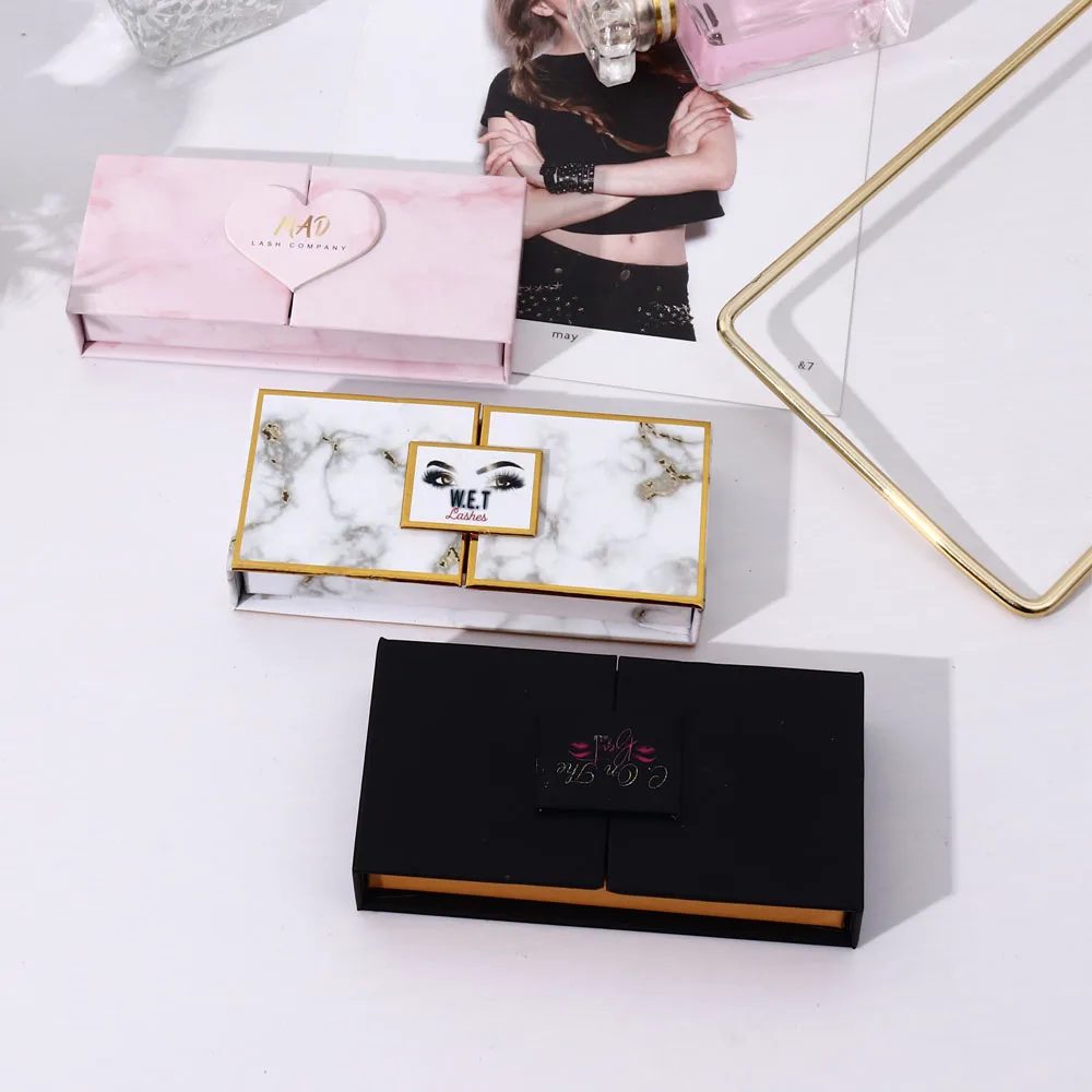 Custom Double Doors Eyelash Box