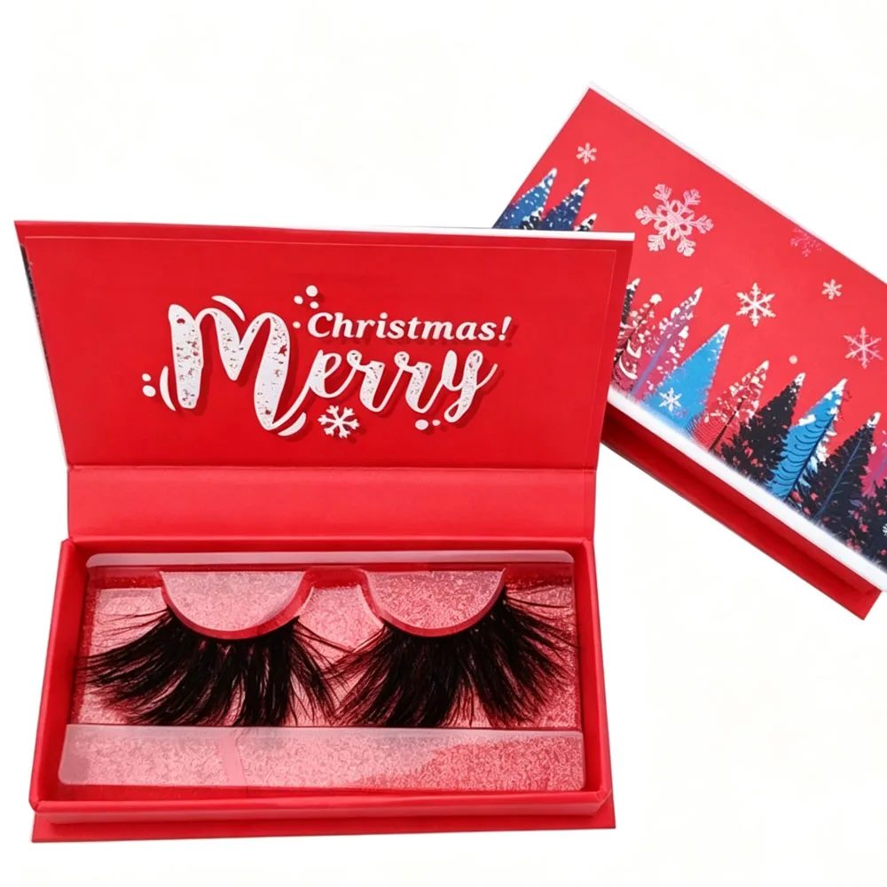 Reusable Rigid Paperboard Magnetic Closure Eyelash Paper Box