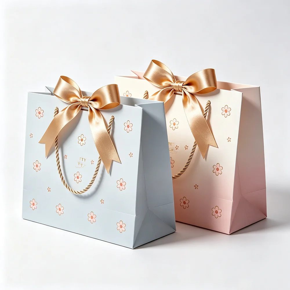 Custom Logo Classic Art Paper Carrier Bag