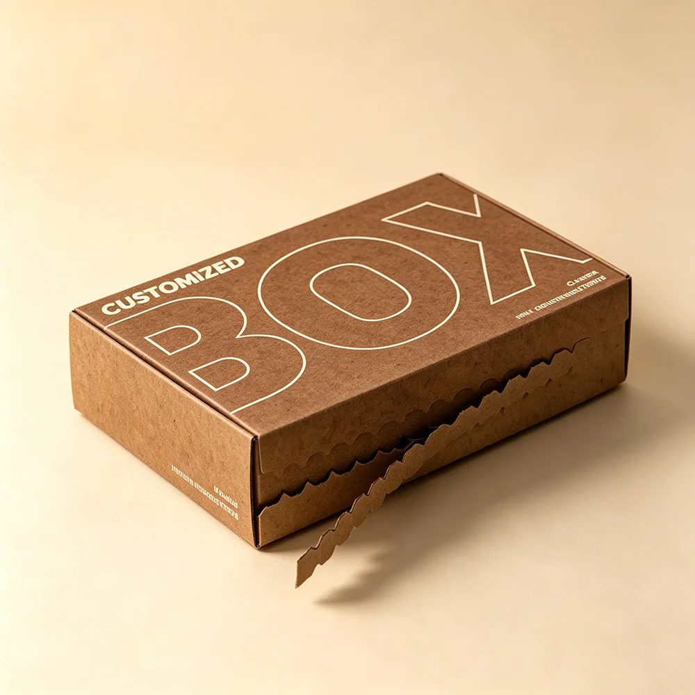 Custom Printed Recycled Materials Cardboard Mailer Boxes