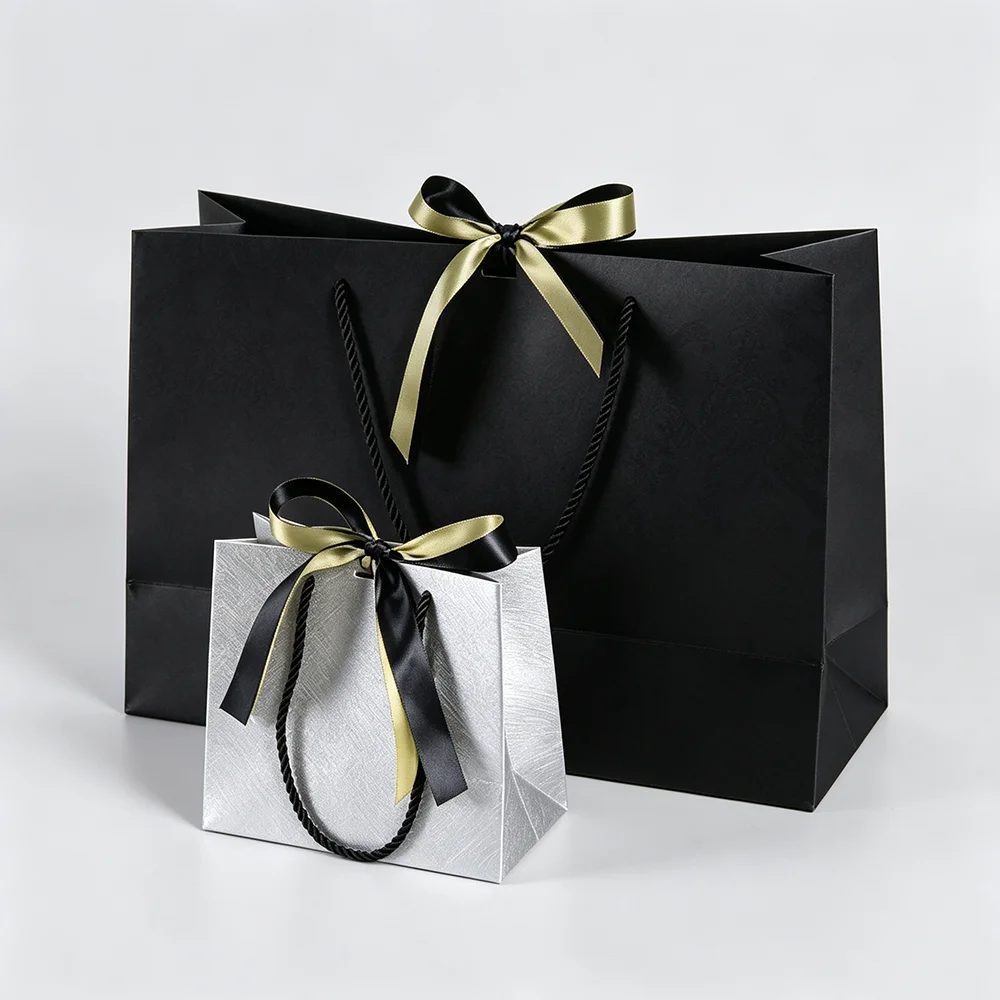 Custom Brown Kraft Art Paper Reusable Bag