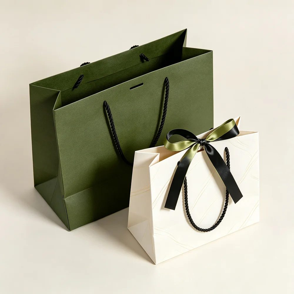 Custom Private Label Gift Bag Shopping Paper Bags