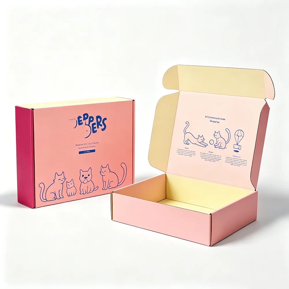 Custom Printed Folders Mailer Shipping Box