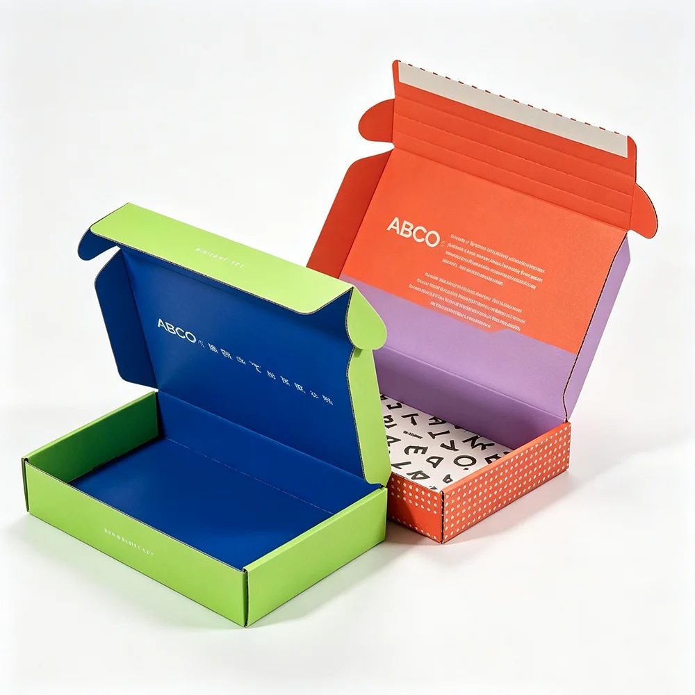 Logo Kraft Corrugated Mailer Box