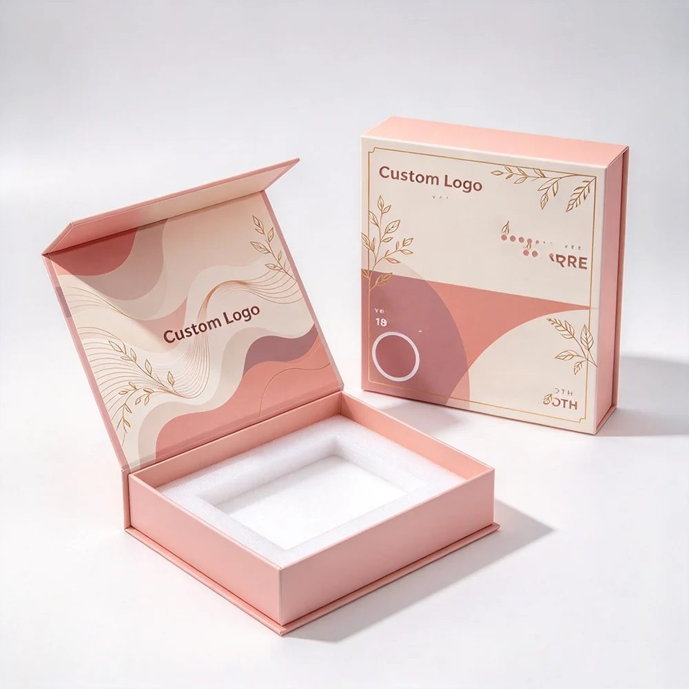 Custom Design Magnetic Foldable Gift Paper Box