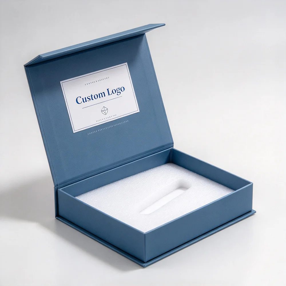 Custom Magnetic Closure Paperboard Rigid Paper Box