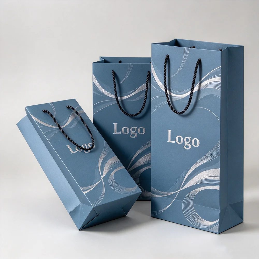 Custom Printed Art Paper Gift Bags