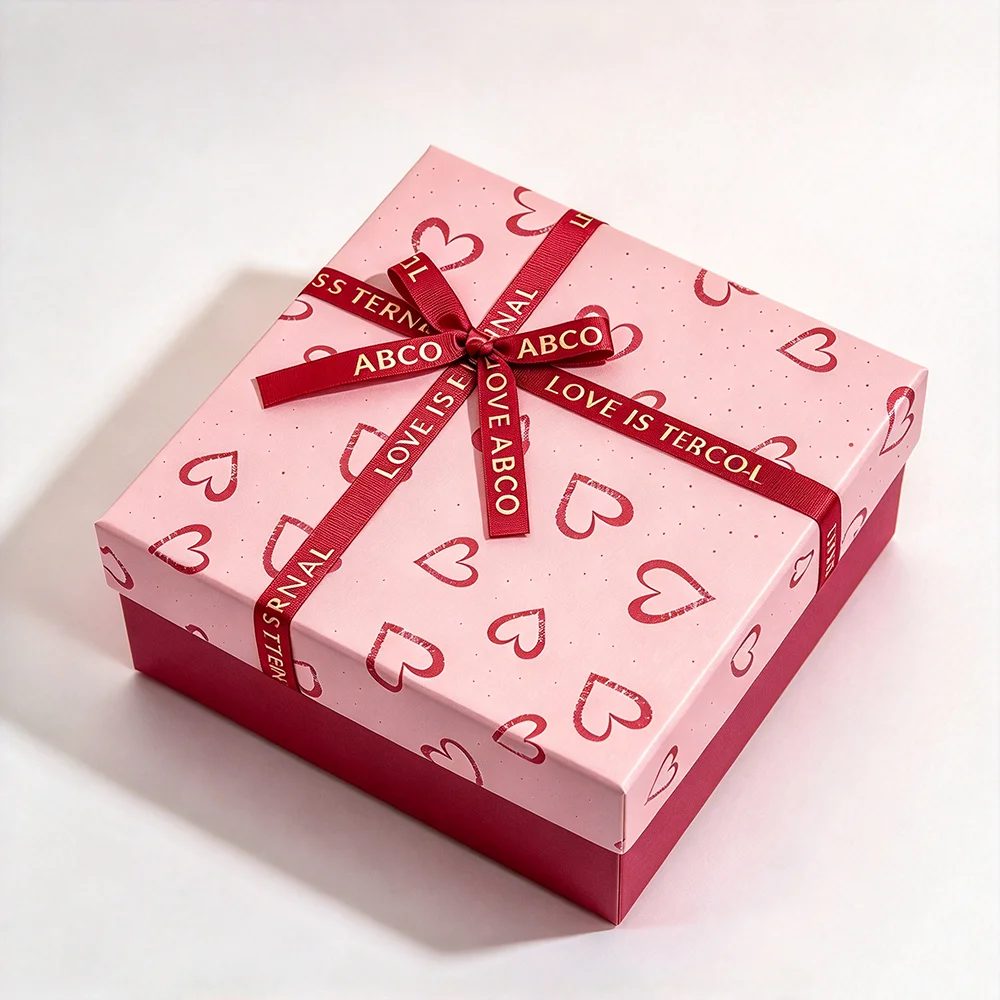 Custom Design Logo Printing Top And Bottom Paper Packaging