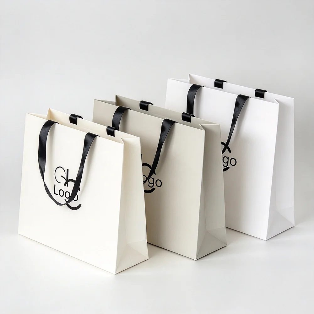 Print Luxury Gift Paper Shopping Bag Packaging