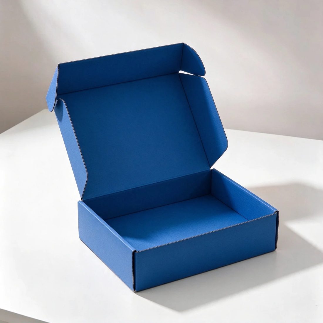 Custom Pink Corrugated Mailing Box Color Printed Paper Packaging
