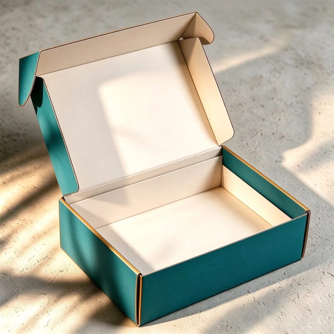 Custom Logo Printed Reusable Corrugated Kraft Mailer Box