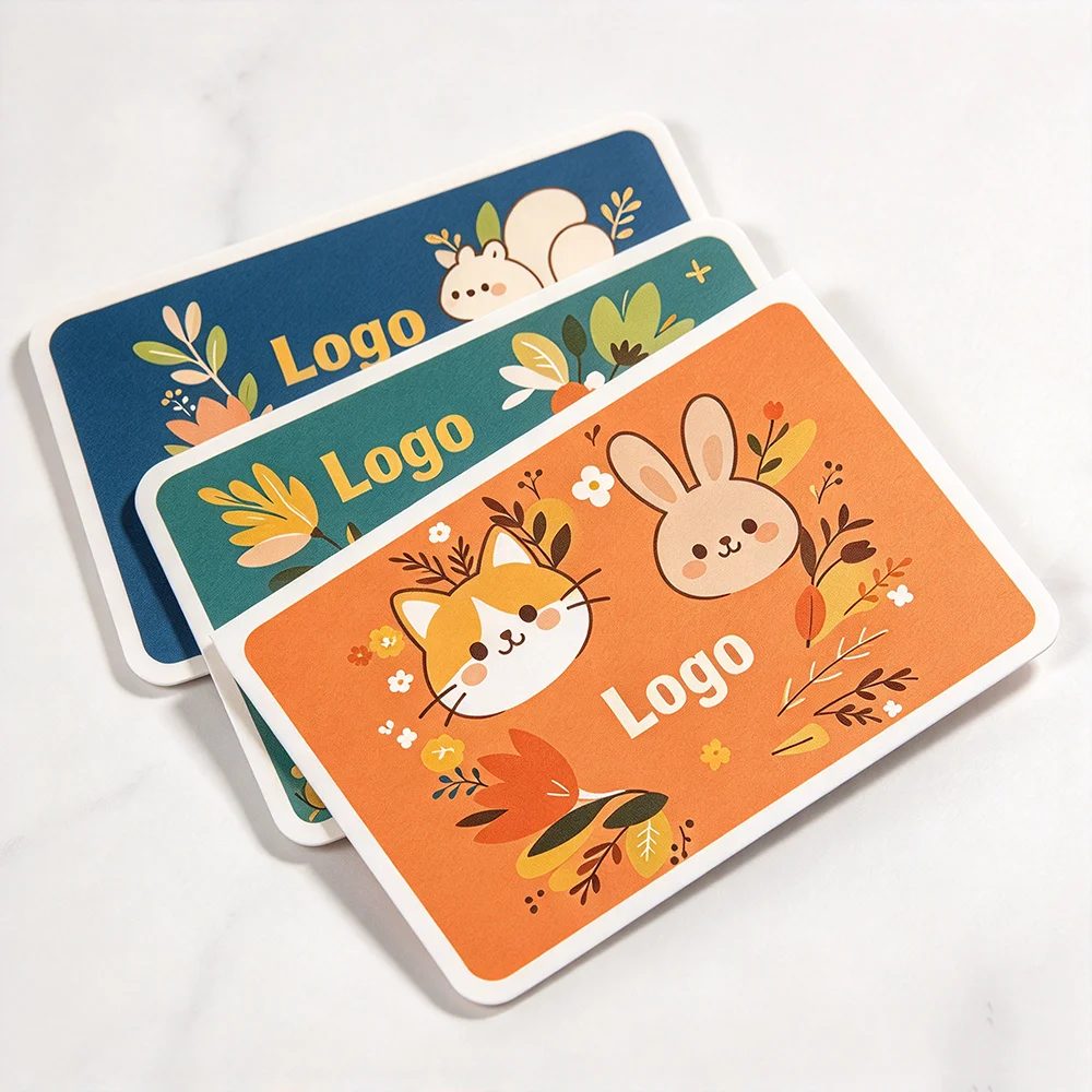 Custom Colorful Logo Paperboard Business Cards Digital Printing Film Lamination