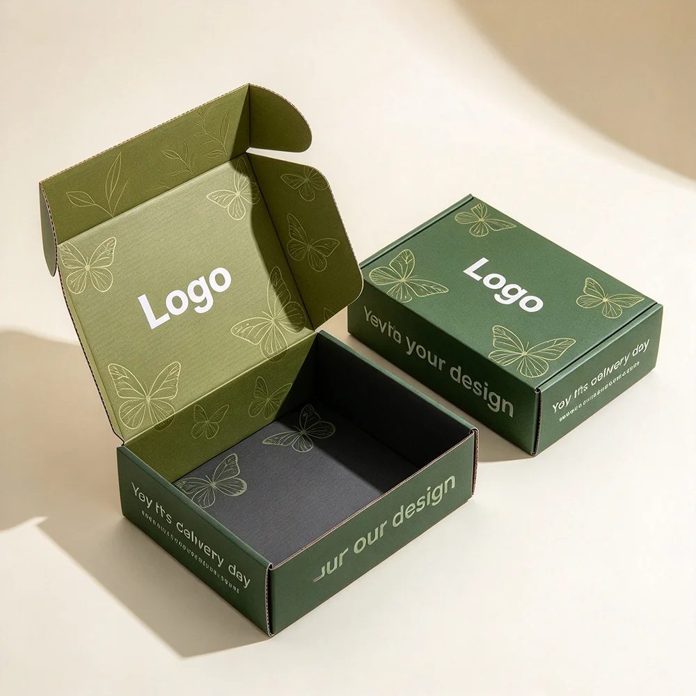 Custom Hot Stamped Logo Shipping Box