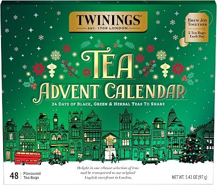 Twinings Tea Advent Calendar Gift Set (48 Tea Bags)