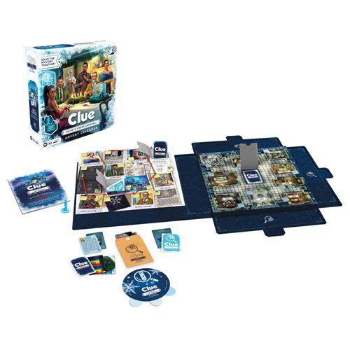Hasbro Clue Advent Calendar: Secrets Under Snowfall
