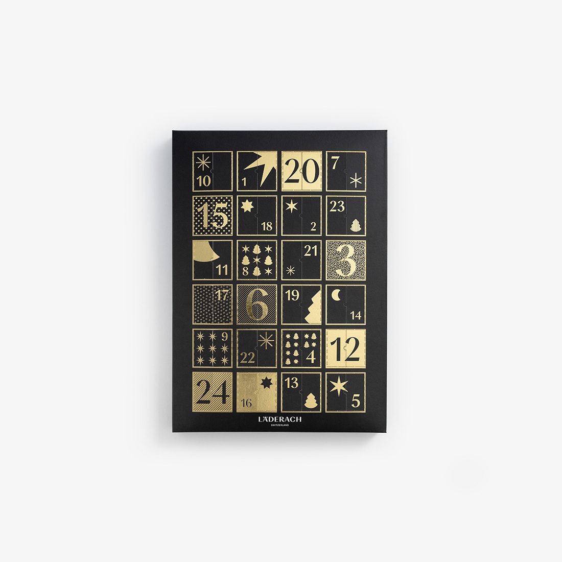 Läderach Advent Calendar Praline Noir
